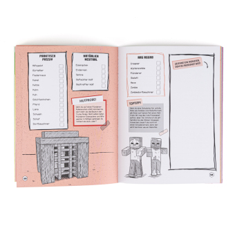 Minecraft Quest Journal. Dein ultimativer Abenteuer-Begleiter für Minecraft