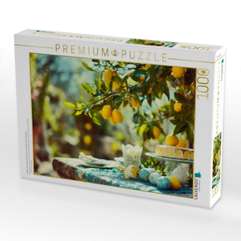 CALVENDO Puzzle Ostern schmeckt nach Sonne und süßer Zitronenfreude | 1000 Teile Lege-Größe 64x48cm Foto-Puzzle für glückliche Stunden