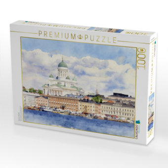 CALVENDO Puzzle Dom zu Helsinki | 1000 Teile Lege-Größe 64x48cm Foto-Puzzle für glückliche Stunden
