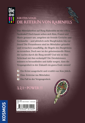 Die drei !!!, Die Ritterin von Rabenfels