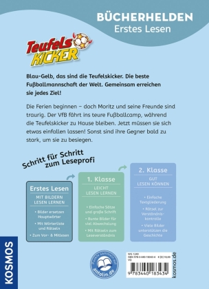 Teufelskicker, Bücherhelden Erstes Lesen, Auf ins Fußball-Camp!