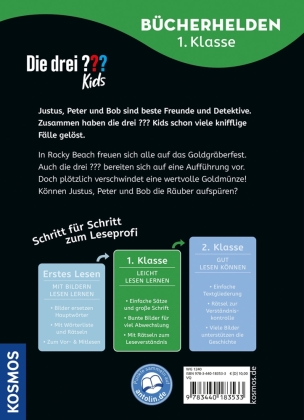 Die drei ??? Kids, Bücherhelden 1. Klasse, Achtung, Goldräuber!