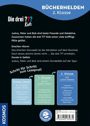Die drei ??? Kids, Bücherhelden 2. Klasse, Tierisch clevere Detektive