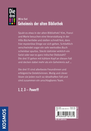 Die drei !!!, 120, Geheimnis der alten Bibliothek
