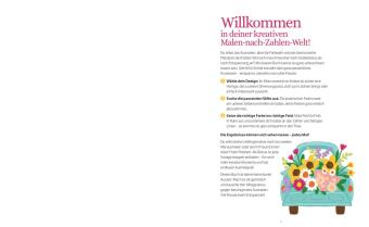 Malen nach Zahlen - Gartenzauber