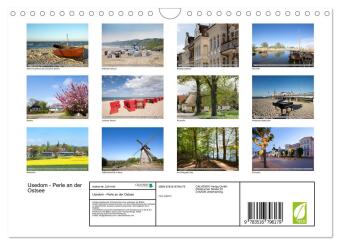 Usedom - Perle an der Ostsee (Wandkalender 2027 DIN A4 quer), CALVENDO Monatskalender