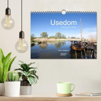 Usedom - Perle an der Ostsee (Wandkalender 2027 DIN A4 quer), CALVENDO Monatskalender