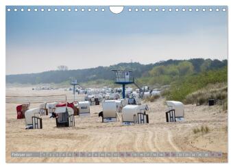 Usedom - Perle an der Ostsee (Wandkalender 2027 DIN A4 quer), CALVENDO Monatskalender