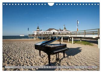 Usedom - Perle an der Ostsee (Wandkalender 2027 DIN A4 quer), CALVENDO Monatskalender