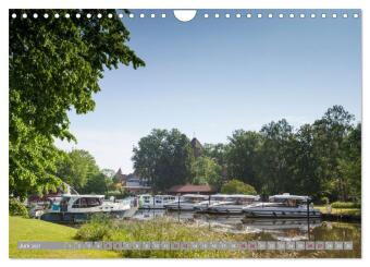 Hausbooturlaub Deutschland - Mecklenburgische Seenplatte (Wandkalender 2027 DIN A4 quer), CALVENDO Monatskalender