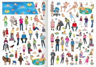 Das superdicke Stickerheft - Mein Traumhaus