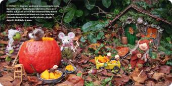 Die kleine Maus im Herbst