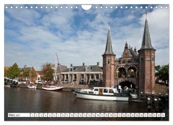 Hausbooturlaub Niederlande - Friesland und Groningen (Wandkalender 2027 DIN A4 quer), CALVENDO Monatskalender