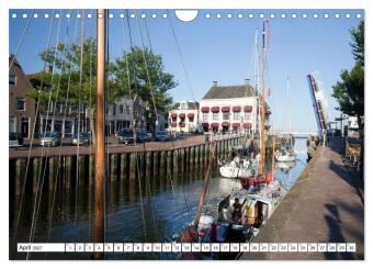 Hausbooturlaub Niederlande - Friesland und Groningen (Wandkalender 2027 DIN A4 quer), CALVENDO Monatskalender