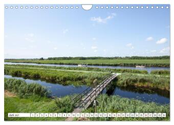 Hausbooturlaub Niederlande - Friesland und Groningen (Wandkalender 2027 DIN A4 quer), CALVENDO Monatskalender