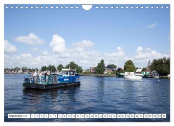 Hausbooturlaub Niederlande - Friesland und Groningen (Wandkalender 2027 DIN A4 quer), CALVENDO Monatskalender