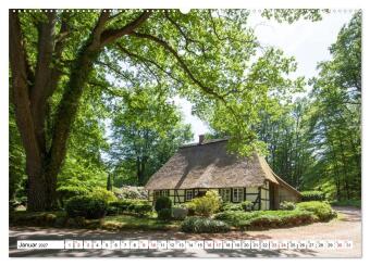 Radland Deutschland - Lüneburger Heide (Wandkalender 2027 DIN A2 quer), CALVENDO Monatskalender