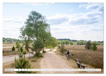 Radland Deutschland - Lüneburger Heide (Wandkalender 2027 DIN A2 quer), CALVENDO Monatskalender