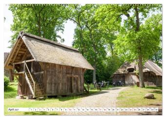 Radland Deutschland - Lüneburger Heide (Wandkalender 2027 DIN A2 quer), CALVENDO Monatskalender