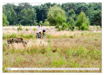 Radland Deutschland - Lüneburger Heide (Wandkalender 2027 DIN A2 quer), CALVENDO Monatskalender