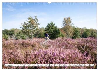 Radland Deutschland - Lüneburger Heide (Wandkalender 2027 DIN A2 quer), CALVENDO Monatskalender