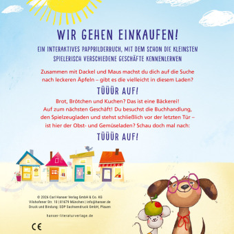 Tür auf für Dackel und Maus - Beim Einkaufen