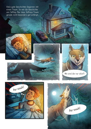 Woodwalkers - Graphic Novel (1). Jeffreys große Chance