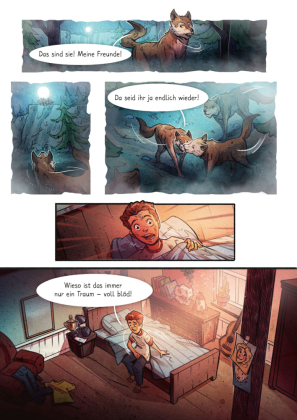 Woodwalkers - Graphic Novel (1). Jeffreys große Chance