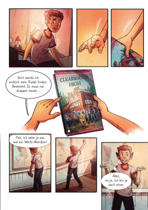 Woodwalkers - Graphic Novel (1). Jeffreys große Chance