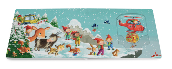 Schau, der Weihnachtswichtel kommt!