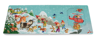 Schau, der Weihnachtswichtel kommt!
