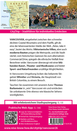 Reise Know-How CityTrip Vancouver mit Victoria