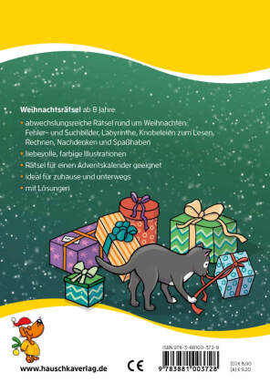 Weihnachtsrätsel - Rätselblock ab 8 Jahre