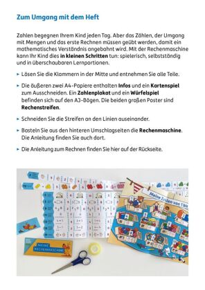 Meine Übungsstreifen Rechnen lernen - 1. Klasse: Zahlen bis 10