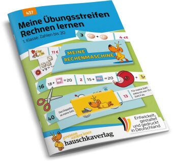 Meine Übungsstreifen Rechnen lernen - 1. Klasse: Zahlen bis 20