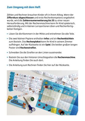 Meine Übungsstreifen Rechnen lernen - 1. Klasse: Zahlen bis 20