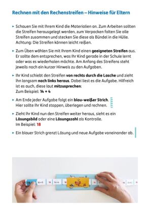 Meine Übungsstreifen Rechnen lernen - 1. Klasse: Zahlen bis 20