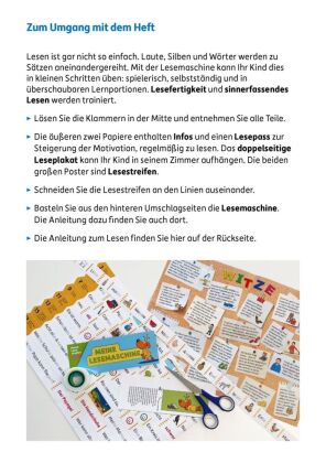 Meine Übungsstreifen Lesen lernen - 1. Klasse: Wörter und Sätze