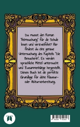 Abiturvorbereitung für das Fach Deutsch mit @hannasroth: "Die Besucherin"