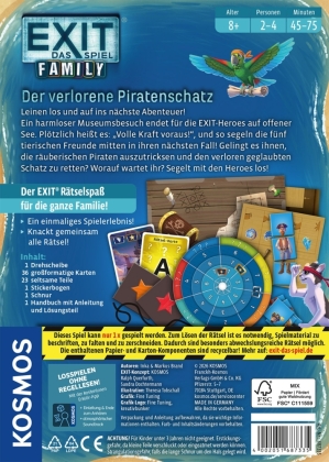 EXIT® - Das Spiel Family: Der verlorene Piratenschatz