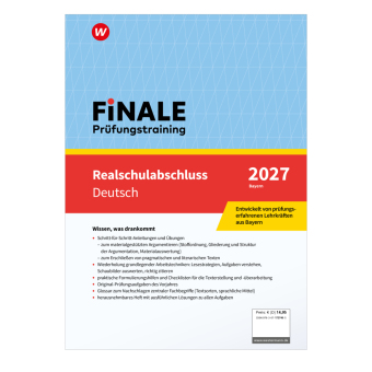 FiNALE - Prüfungstraining Realschulabschluss Bayern