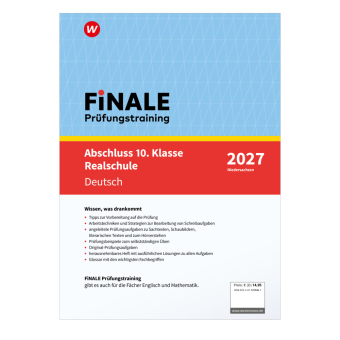FiNALE Prüfungstraining Abschluss 10. Klasse Realschule Niedersachsen