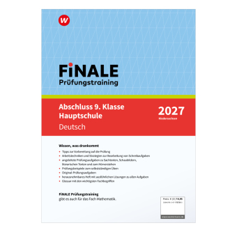 FiNALE Prüfungstraining Abschluss 9.Klasse Hauptschule Niedersachsen