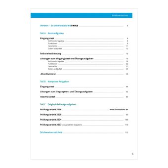 FiNALE - Prüfungstraining Mittlerer Schulabschluss, Fachoberschulreife, Erweiterte Berufsbildungsreife Berlin und Brandenburg