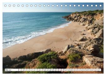 Momente einer Reise - Costa de la Luz (Tischkalender 2027 DIN A5 quer), CALVENDO Monatskalender