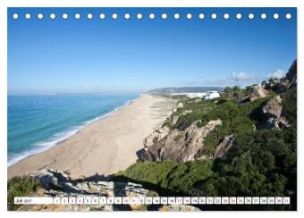 Momente einer Reise - Costa de la Luz (Tischkalender 2027 DIN A5 quer), CALVENDO Monatskalender