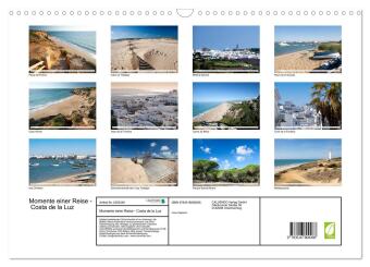 Momente einer Reise - Costa de la Luz (Wandkalender 2027 DIN A3 quer), CALVENDO Monatskalender