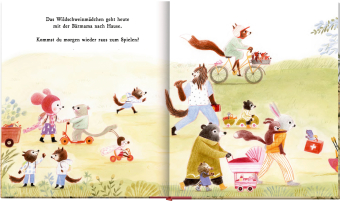 Sausimausi auf dem Spielplatz