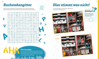 WAS IST WAS Rätseln und Stickern: Feuerwehr