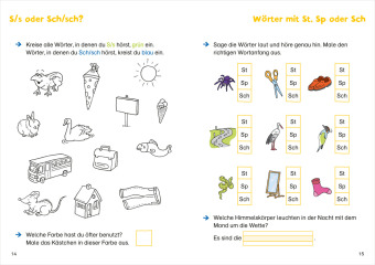 Deutsch üben. 1. Klasse